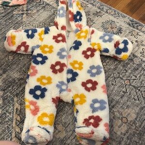 Little Me hooded one piece